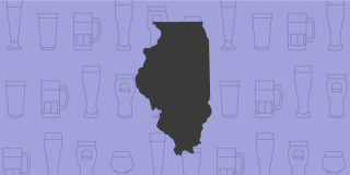 Most-ordered beer and liquor brands in Chicago