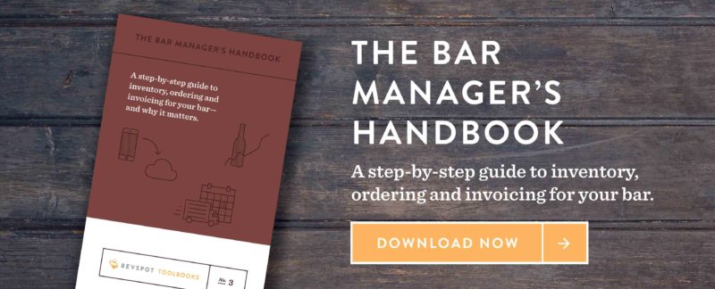 Bar Manager's Handbook